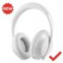 RCA Wave-55 Wireless Over-Ear Bluetooth Headphones, 40H Playtime, Hi-Res Audio, Big Bass, White