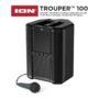 USA Quality New ION Audio Trouper 100 Portable Bluetooth Speaker with Multi-Channel Mixer and Microphone