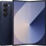 Samsung Galaxy Z Fold 6 AI Cell Phone, 256GB Unlocked Navy Blue